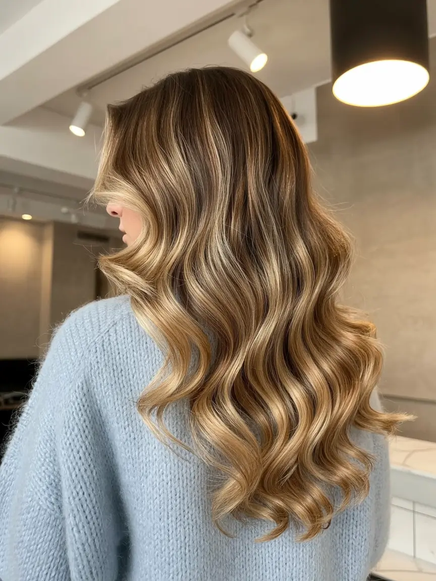 honey blonde hair color 2026 Warm Honey Melt