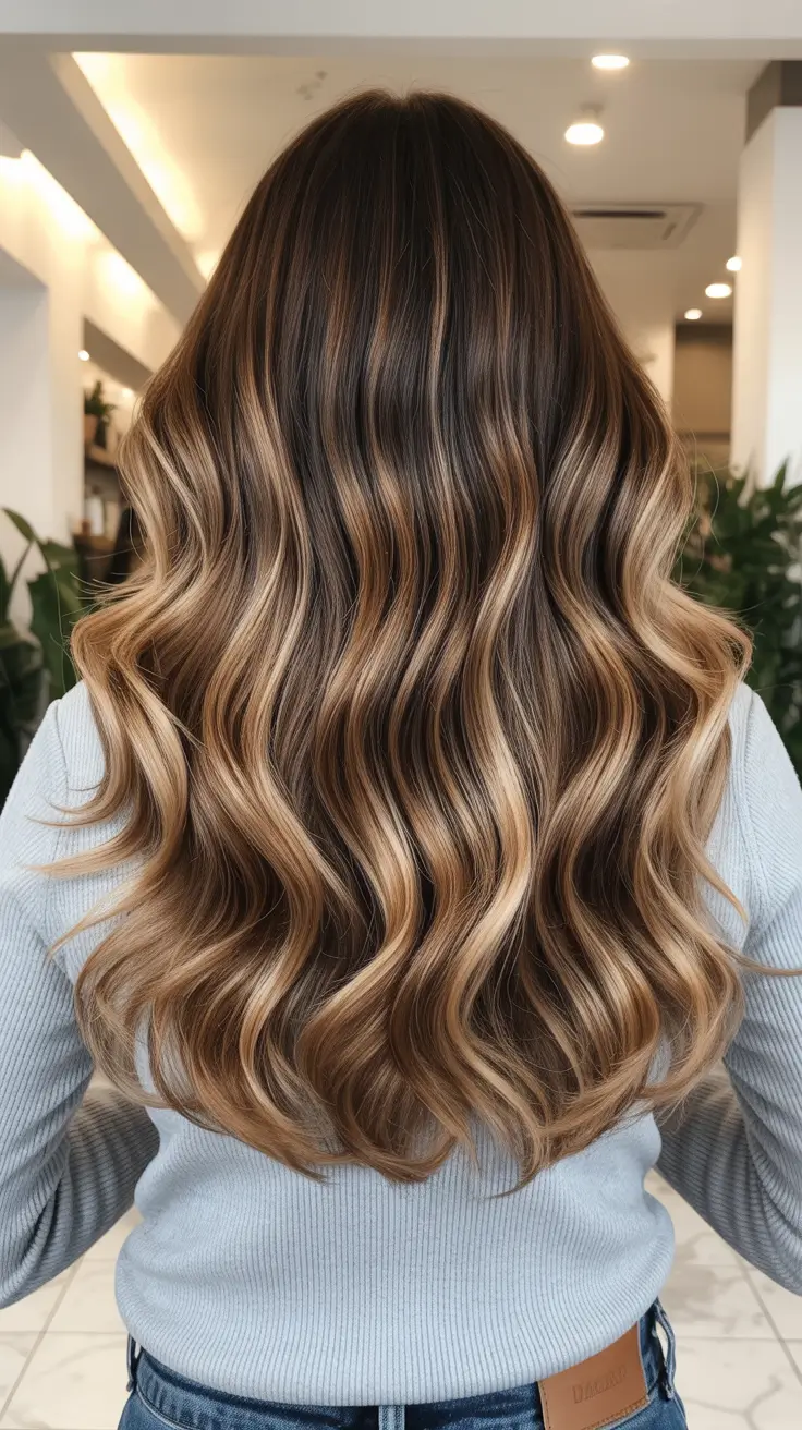 honey brown hair color 2026 Balanced Honey Lights