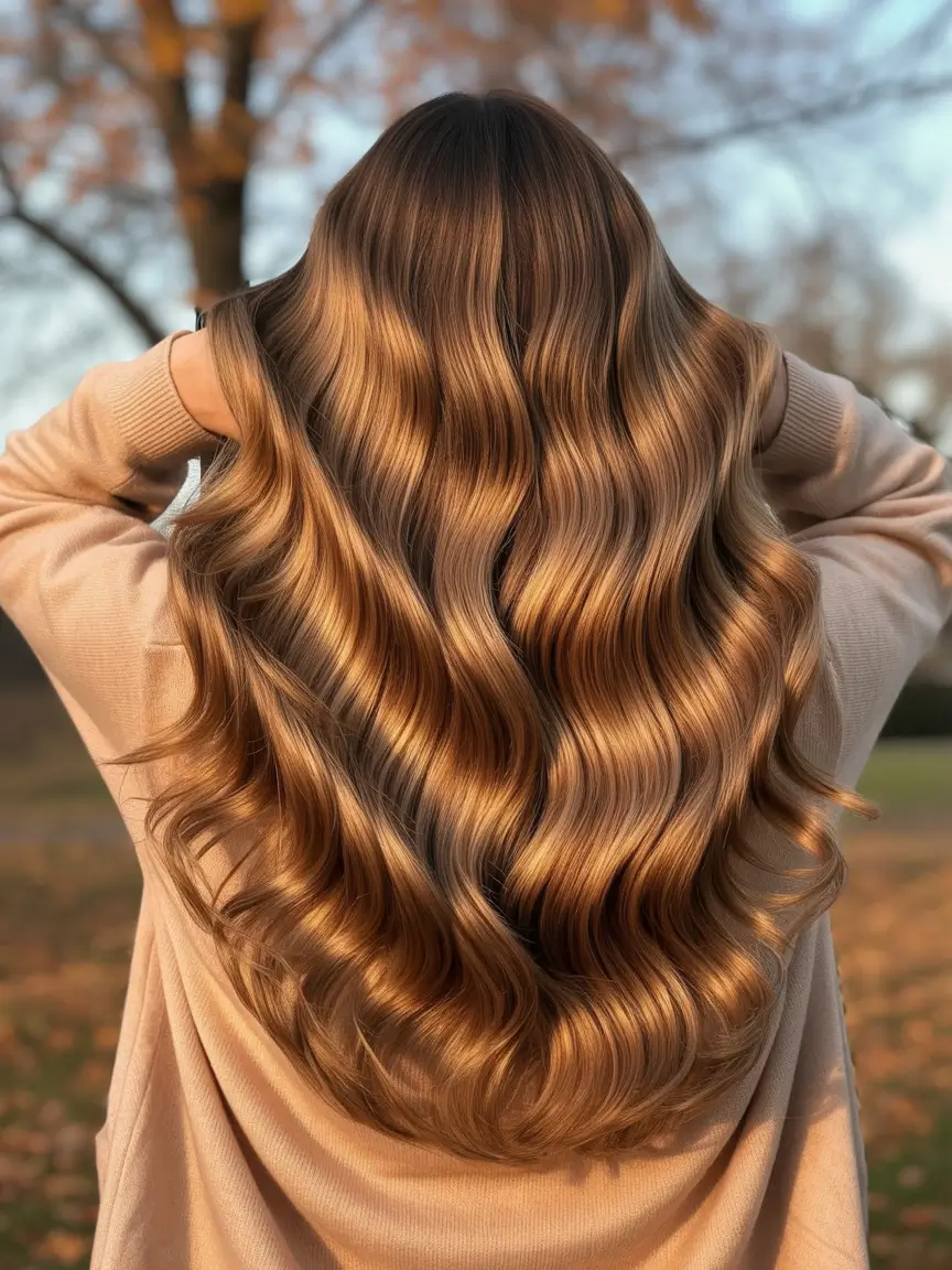 honey brown hair color 2026 Golden Honey Melt