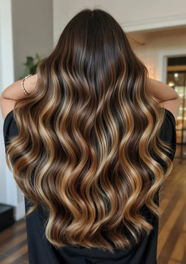 honey brown hair color 2026 Dimensional Blend