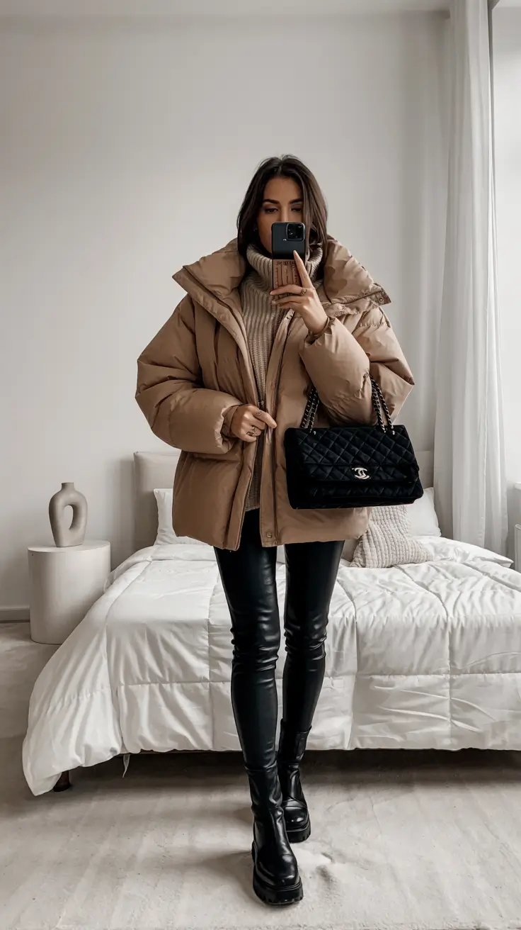 winter outfits layering Chic Armor for the Coldest Days