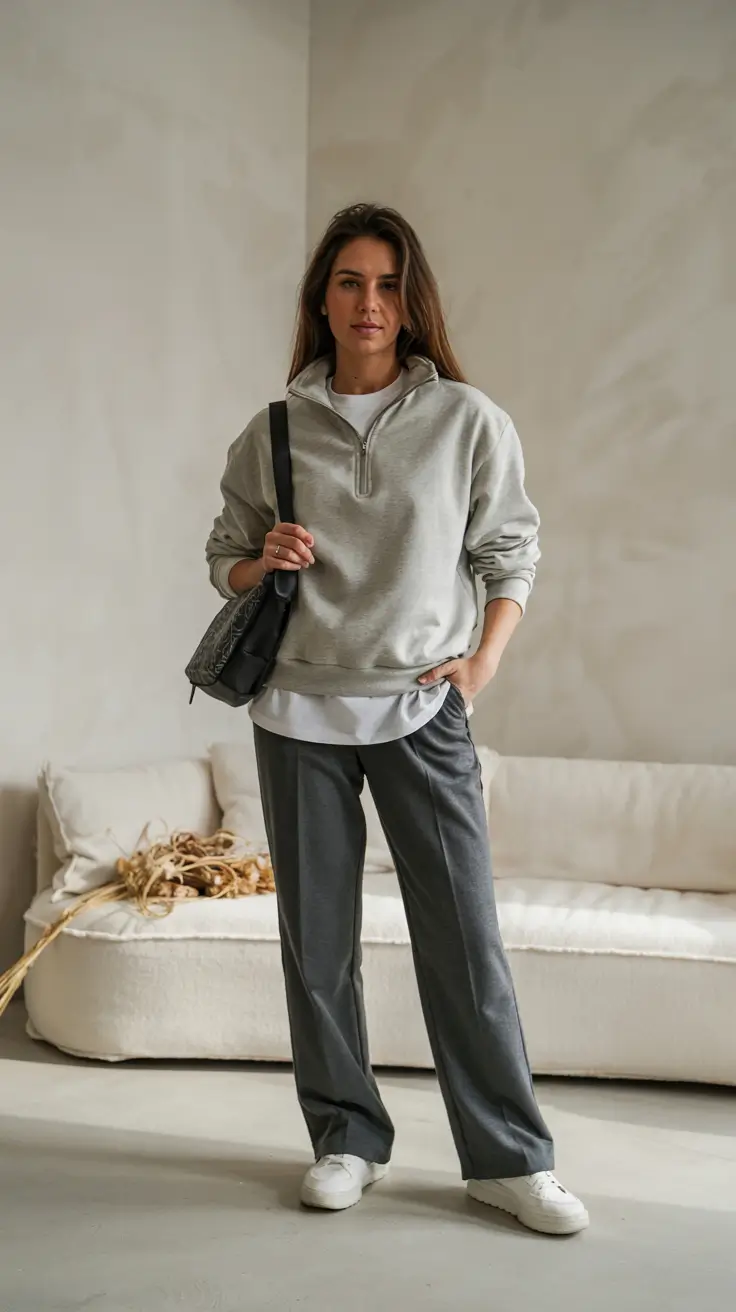 modest outfits for women 2026 Soft Athleisure Elegance