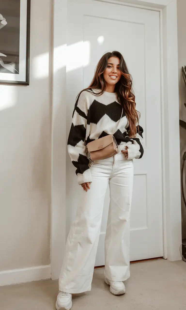 modest outfits aesthetic Soft Geometry in Motion