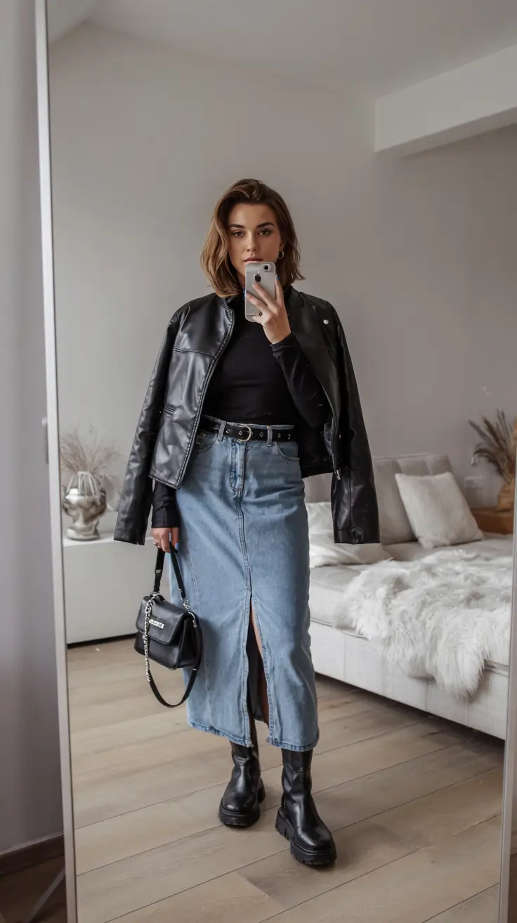 modest outfits for women 2026 Denim Revival Done Modestly