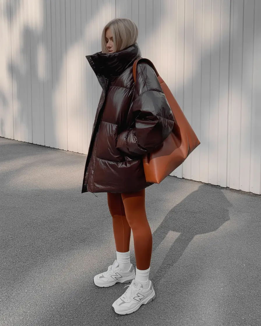 new york outfits winter Chocolate Hues and Oversized Energy