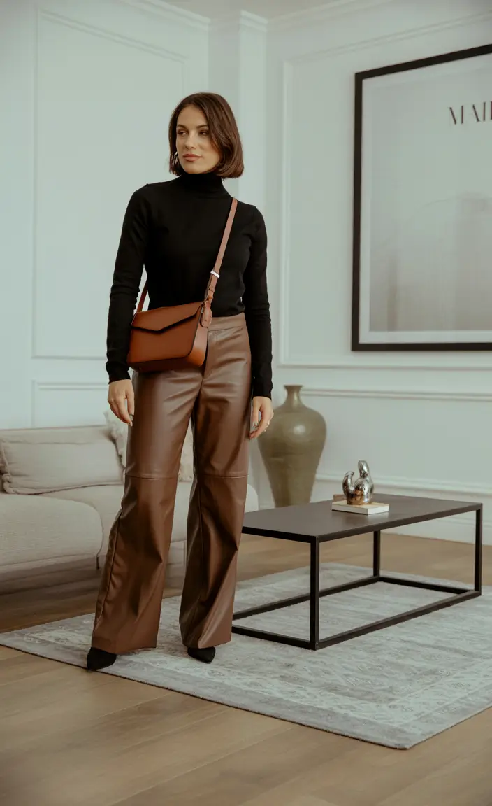 New York street style 2026 Chocolate and Confidence