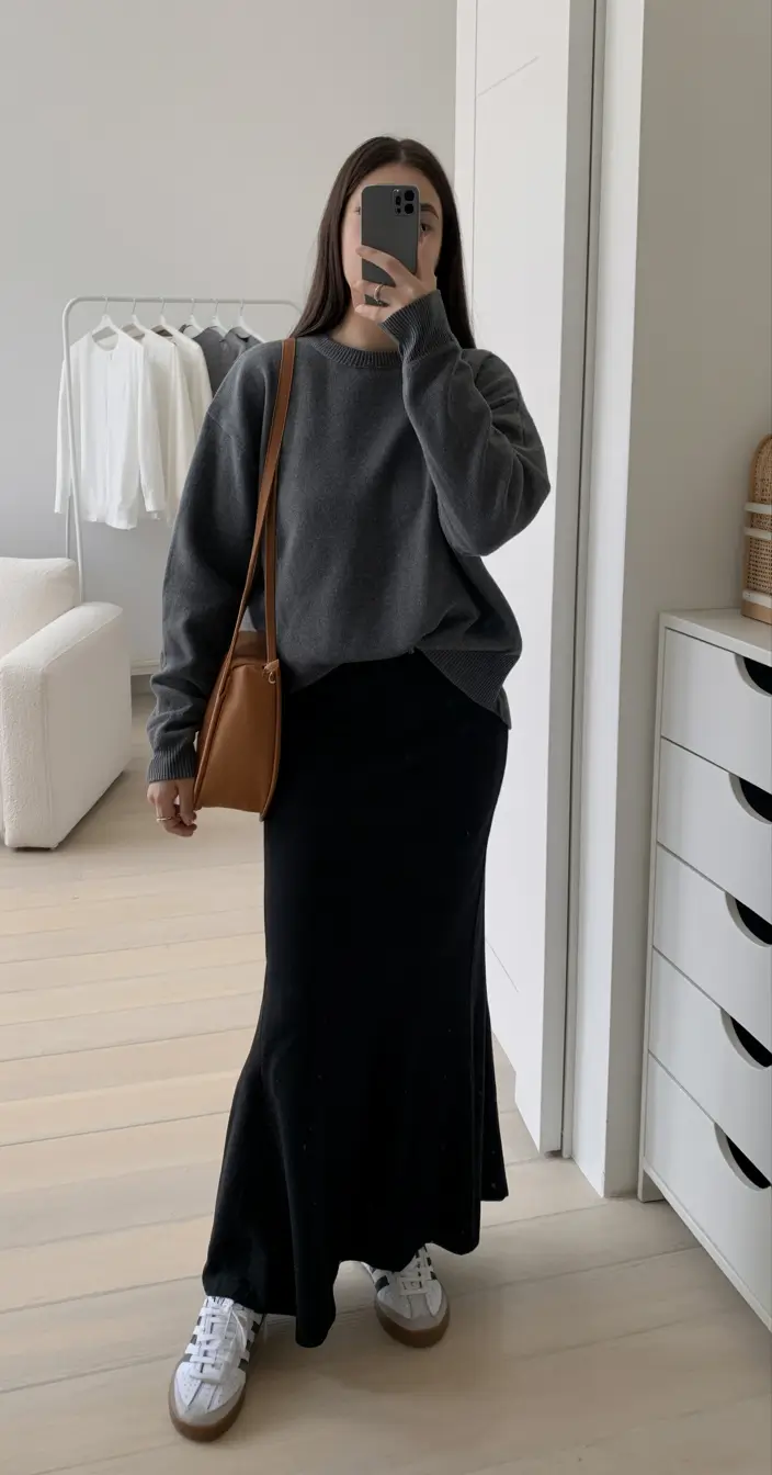 office outfits winter Minimalist Comfort, Maximum Style