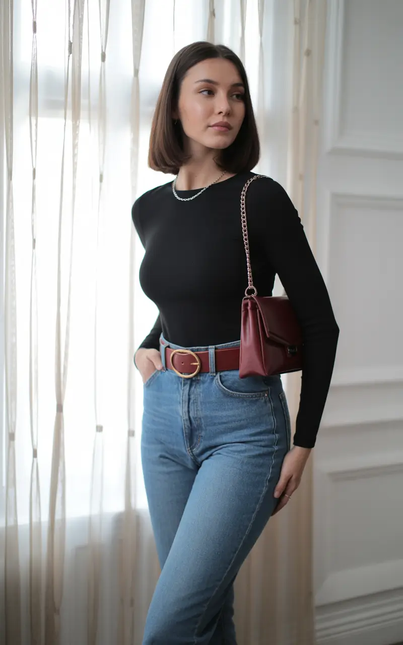 office outfits women casual Refined Simplicity