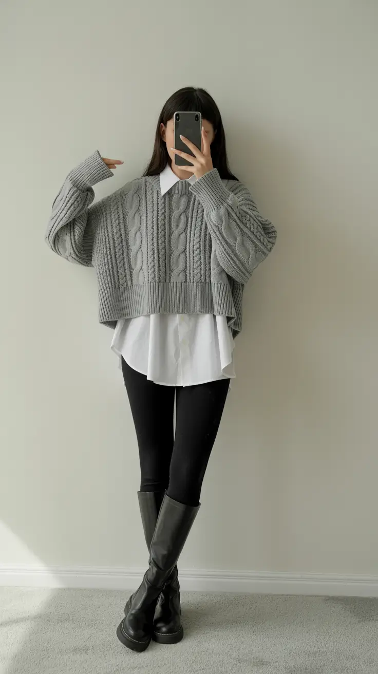 office outfits women layered comfort in neutrals