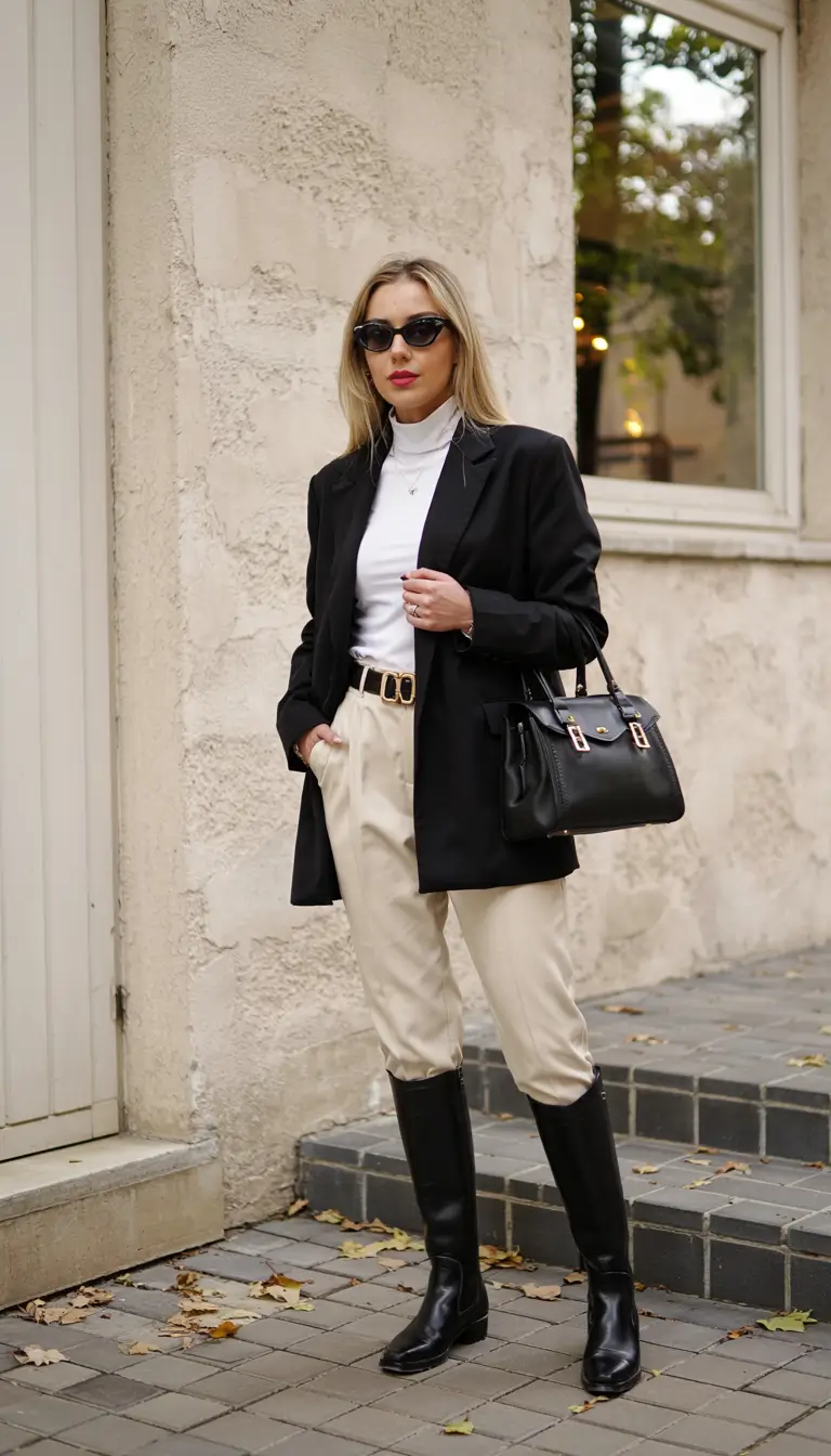 old money outfits women 2026 Effortless Power in Monochrome Layers