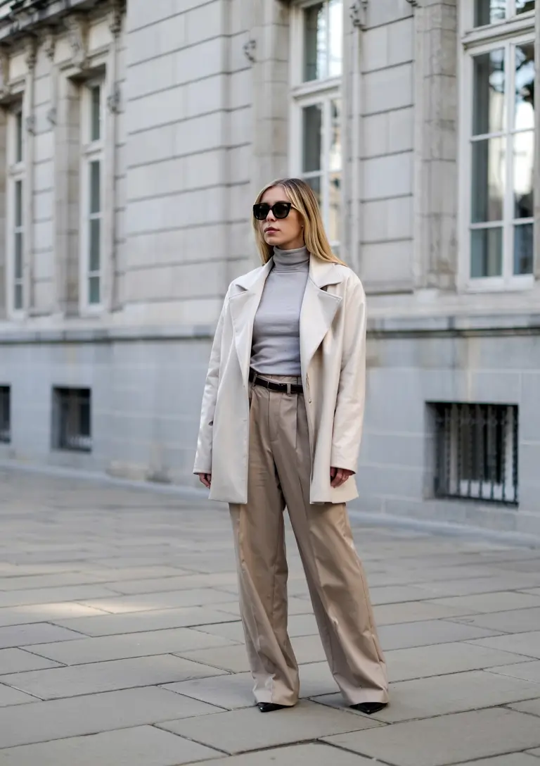 old money outfits winter Soft Power in Neutrals