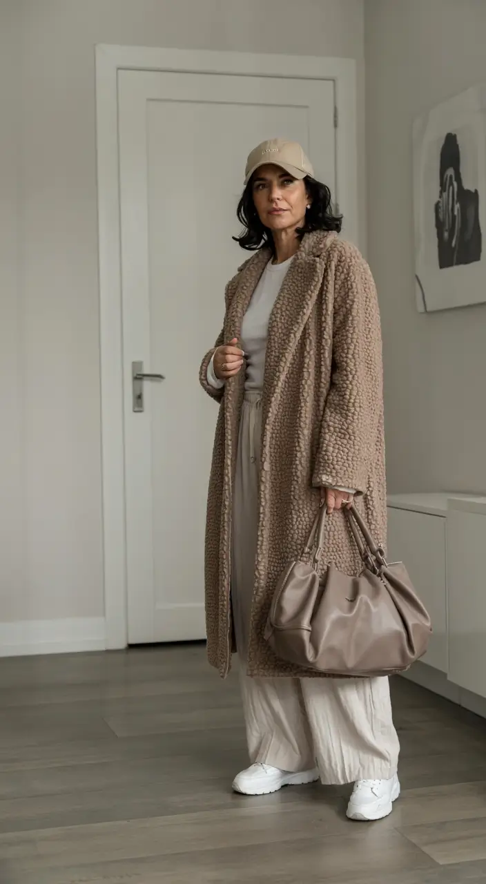 Outfit ideas for women over 50 in 2026 - Soft Minimalism in Cozy Monochrome