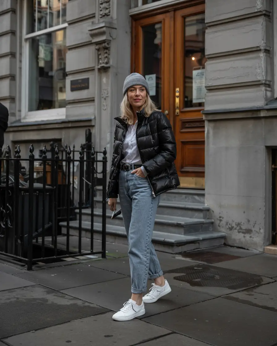 Outfit ideas for women over 50 in 2026 - Urban Winter Ease with a Sporty Touch