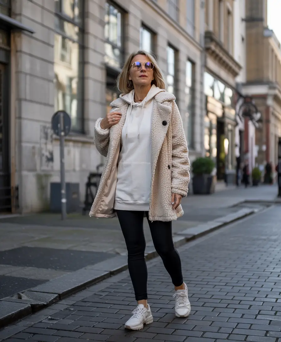 Outfit ideas for women over 50 in 2026 + Soft Luxe Layers for Chilly City Days