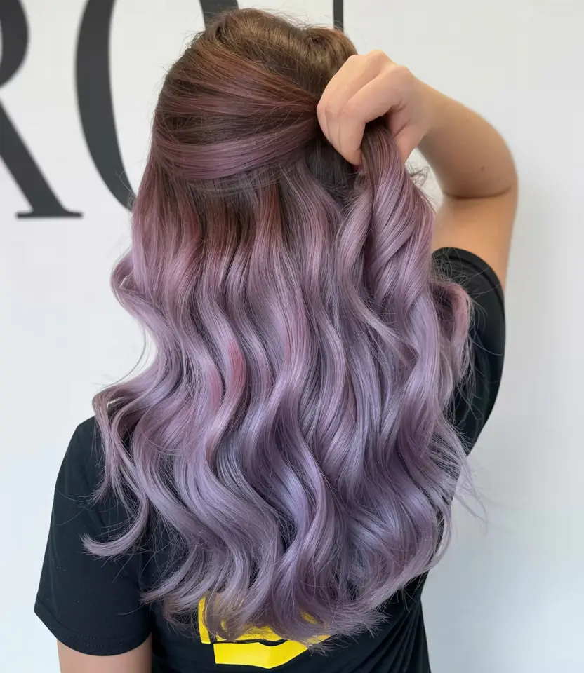 purple hair color 2026 Soft Amethyst Melt