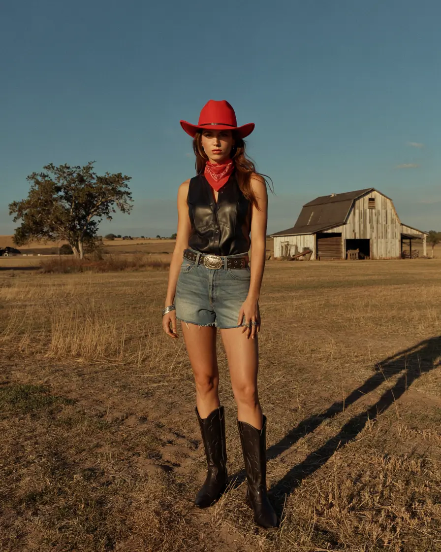 rodeo outfits for women 2026 Scarlet Rodeo Spirit