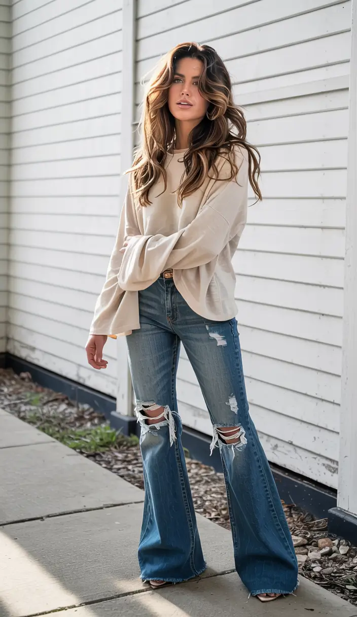 rodeo outfits for women 2026 Soft Denim Dream