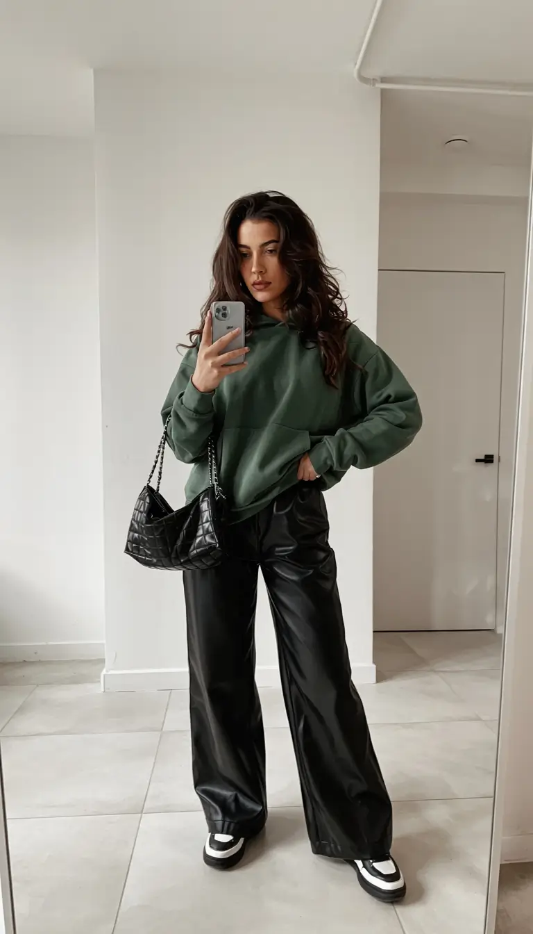 sneakers outfit for women Modern Ease