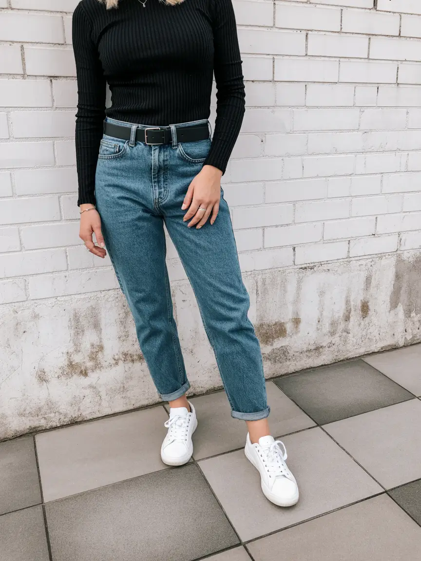 mom outfits jeans Effortless Everyday Denim
