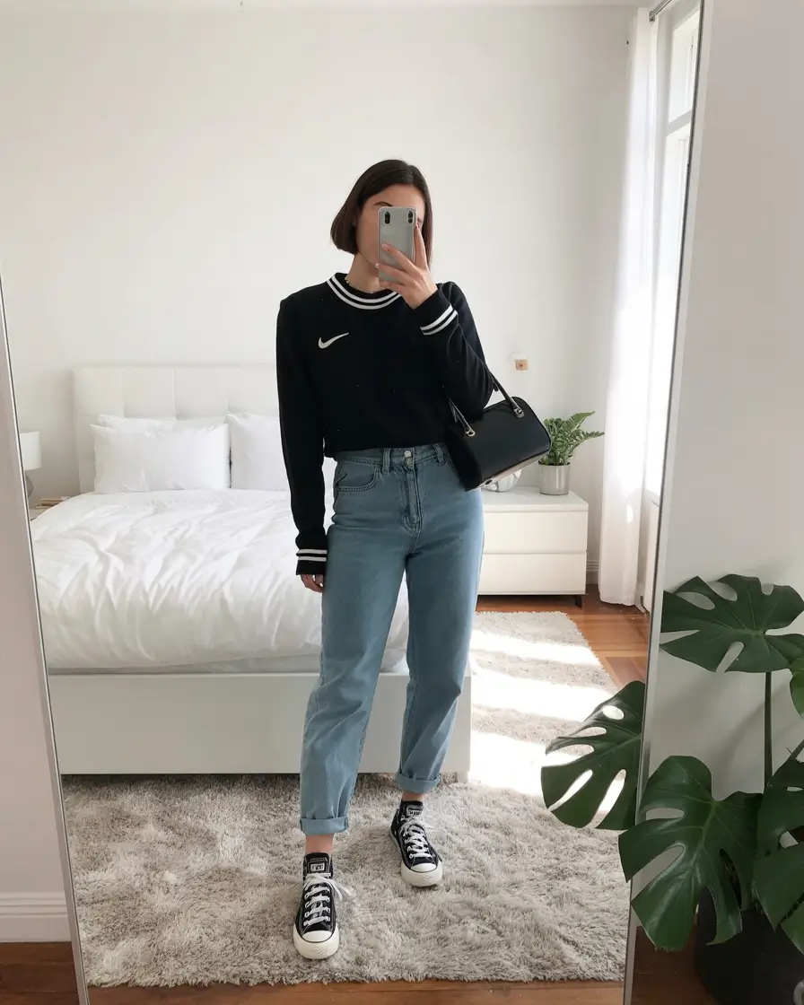 mom outfits sporty Retro Sport Spirit