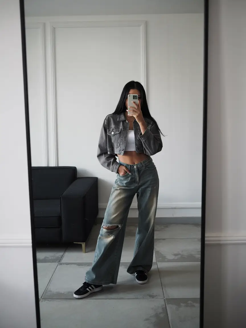 y2k outfits 2026 Soft Denim Refresh