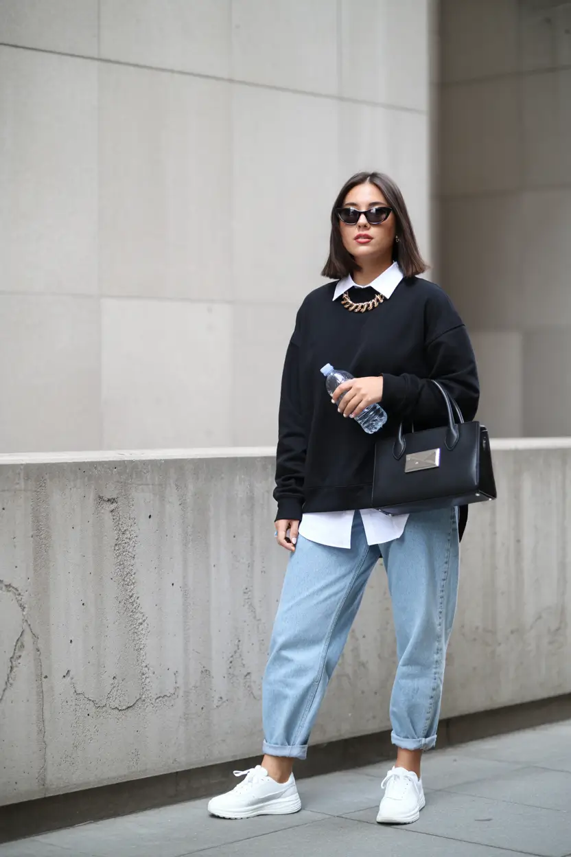 sweater outfits for women Urban Cool Layers