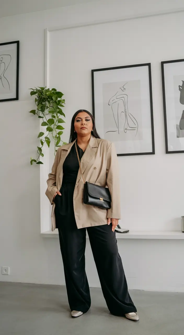 curvy outfits classy Workwear Reimagined