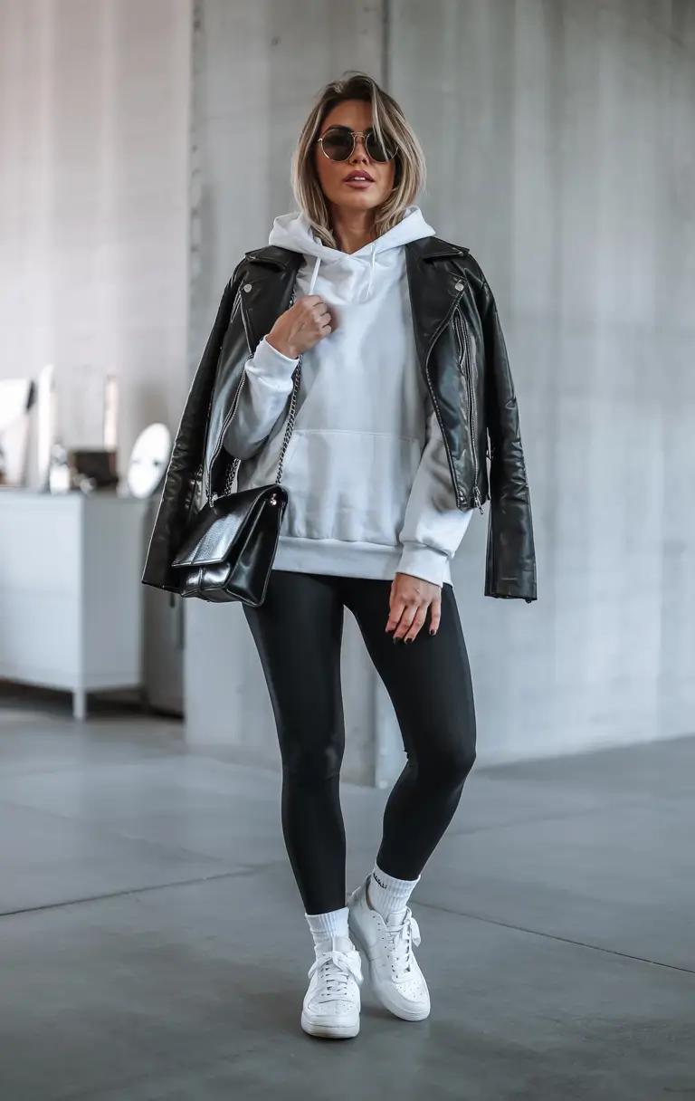 curvy outfits fall Street Cool: The Effortless Rebel