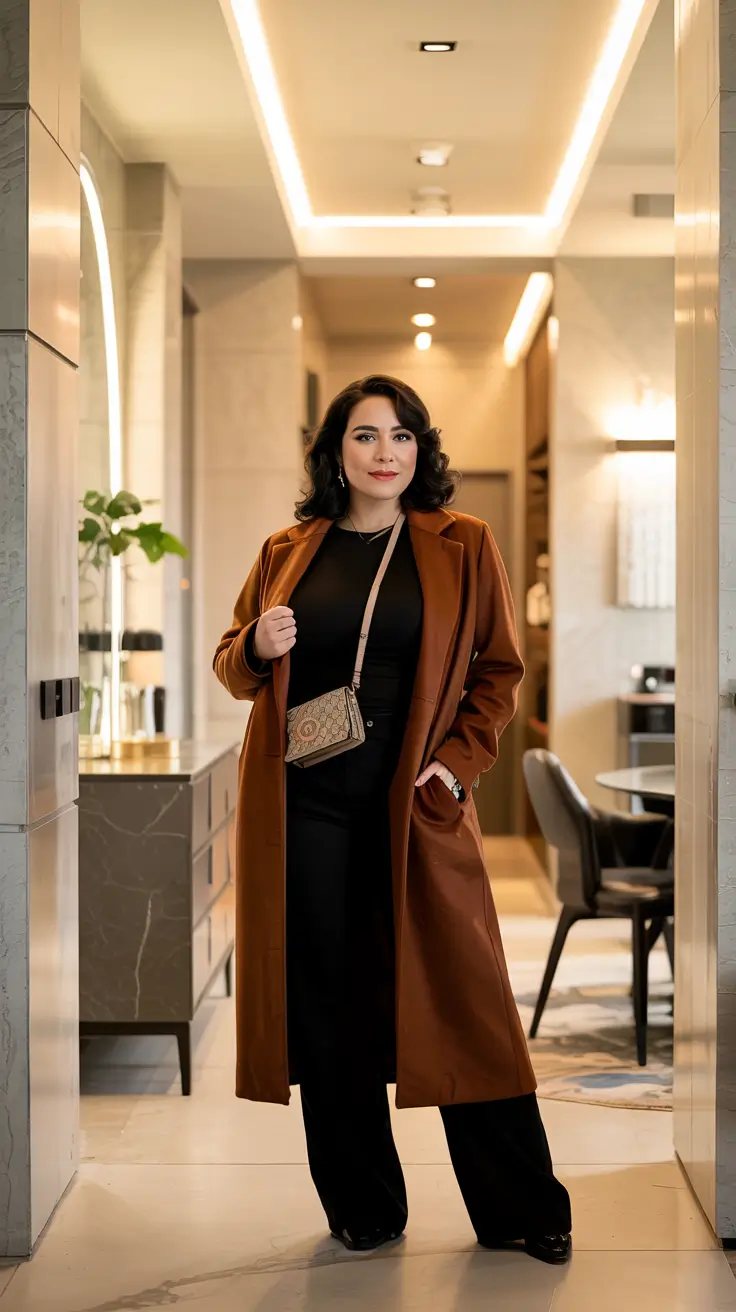 curvy outfits classy Elegant Power in Motion