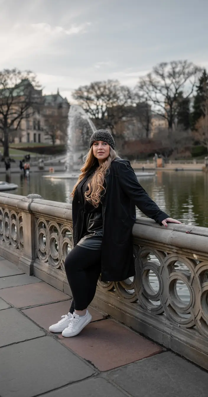 curvy outfits winter Winter Chill, Effortless Attitude