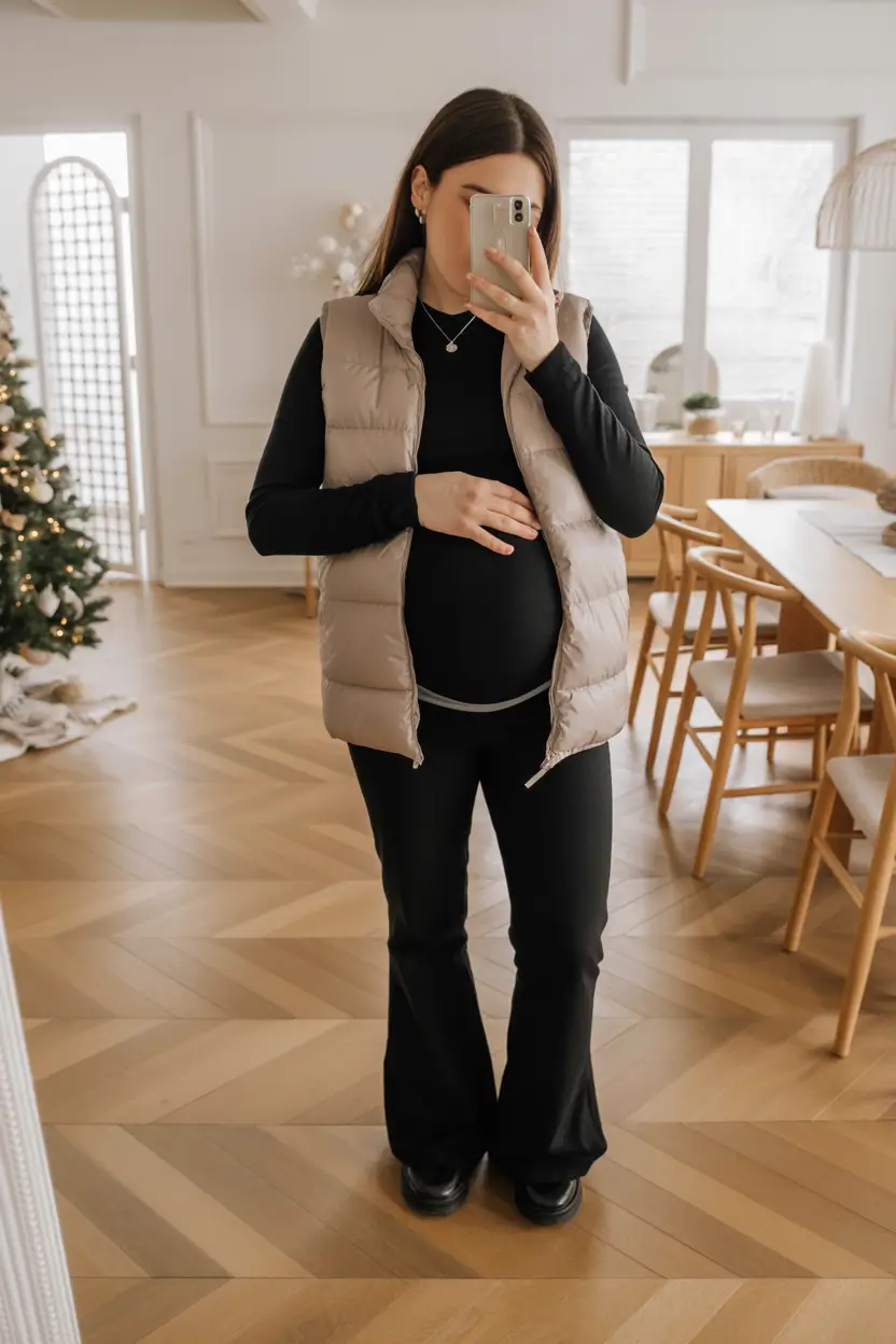 pregnancy outfits fall 2026 Warm Layers and Everyday Glow