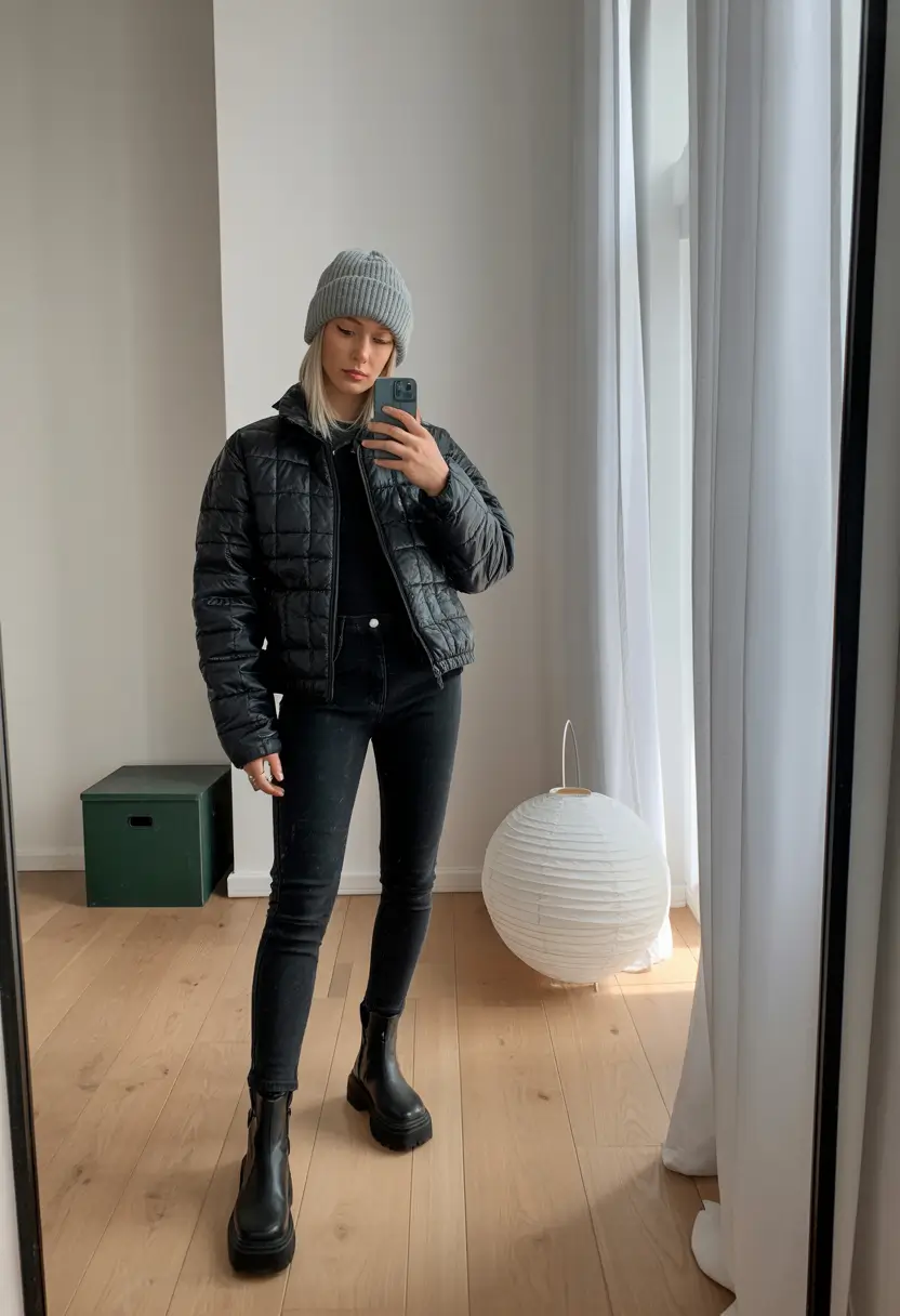 travel outfits ideas Monochrome Minimalism for Everyday Wanderers