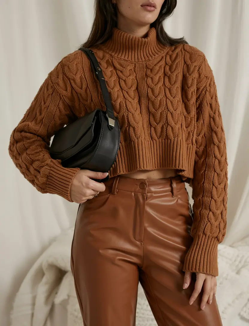 cold-weather-outfits-winter-Caramel-Luxe-Layers