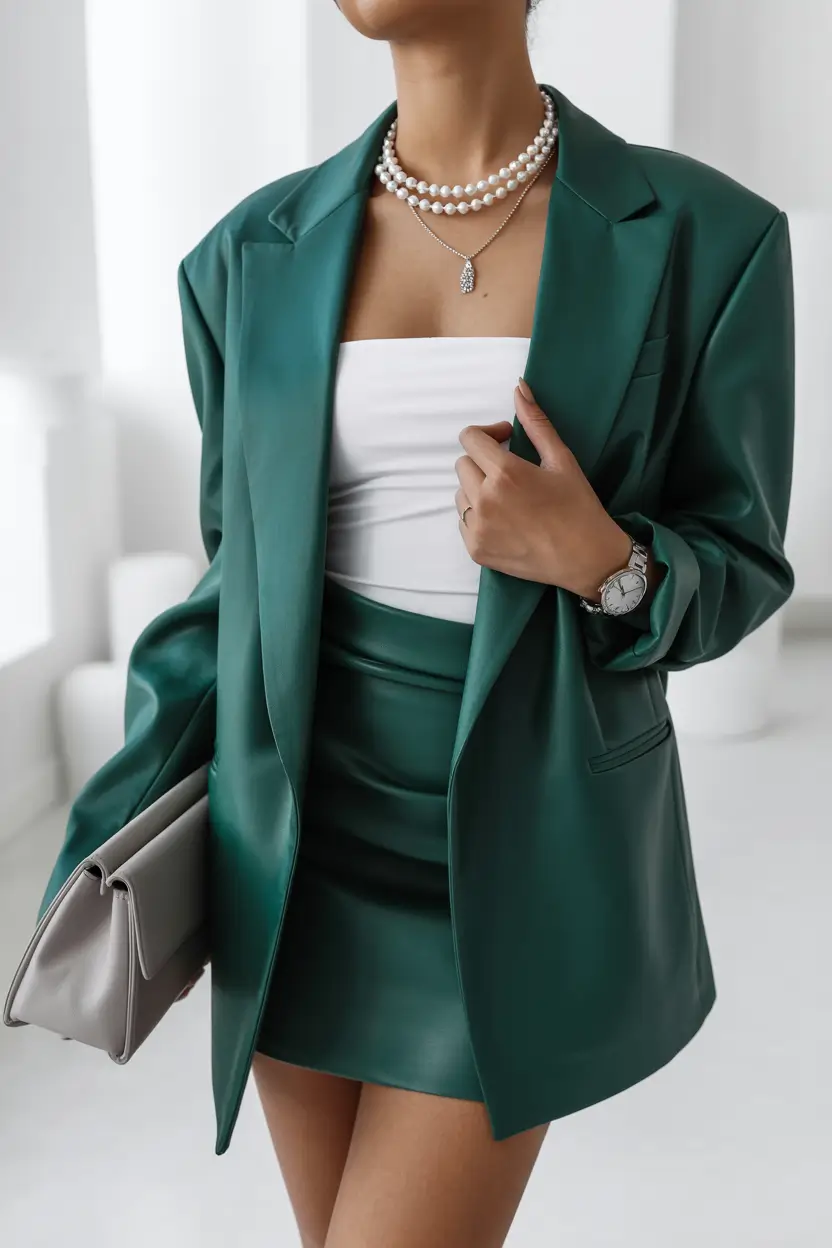 wedding guest outfits spring Emerald Statements