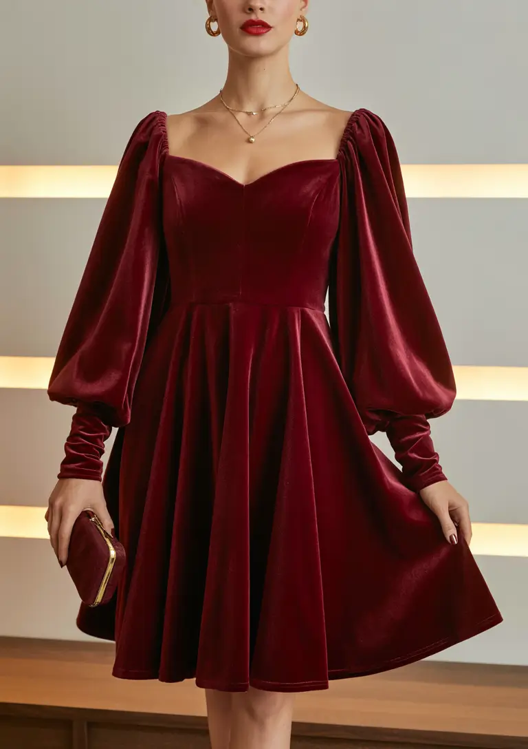 wedding guest outfits winter Velvet Glow