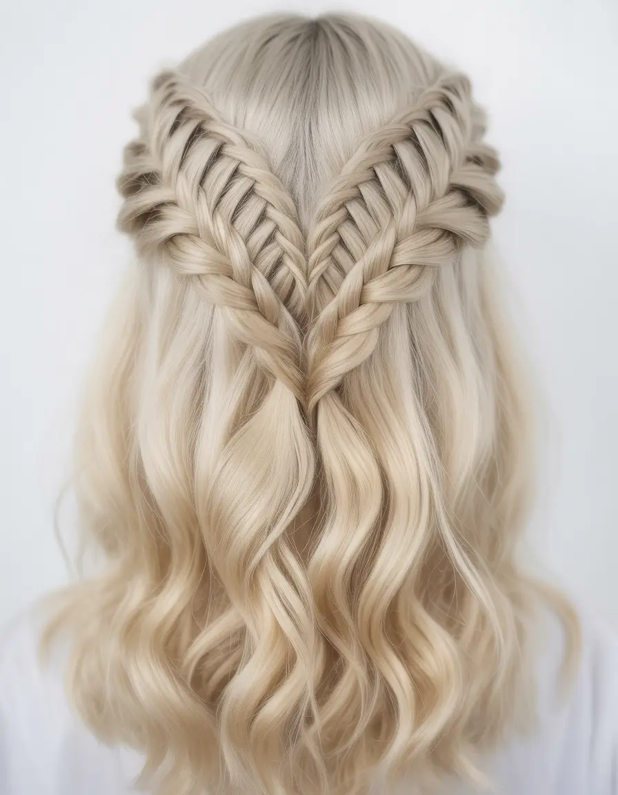 braids hairstyles 2026 Golden Fishtail Flow