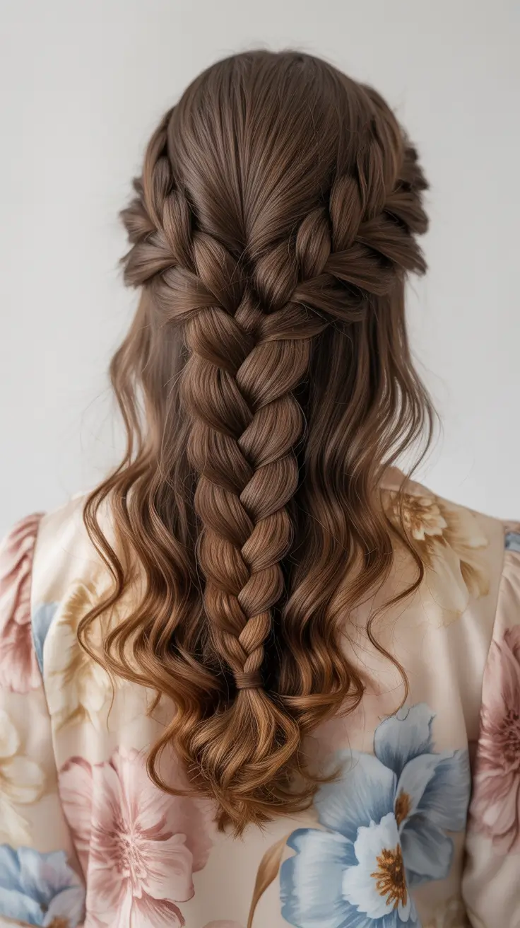 braids hairstyles 2026 Soft Goddess Braid Cascade