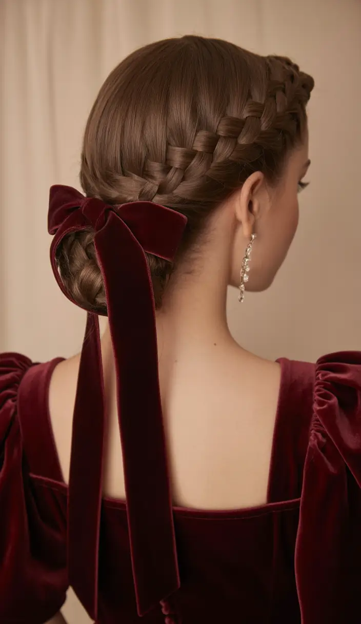 braids hairstyles 2026 Velvet Crown Sophistication