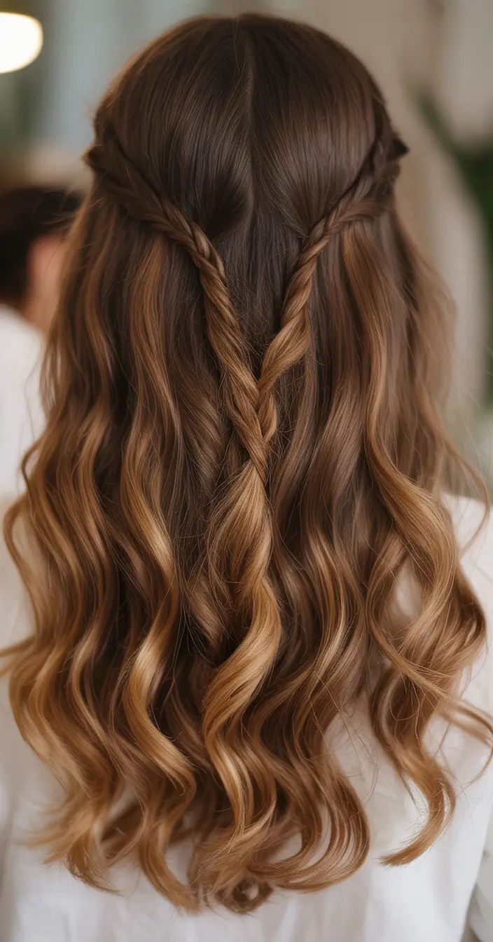braids hairstyles 2026 Soft Boho Half Twist