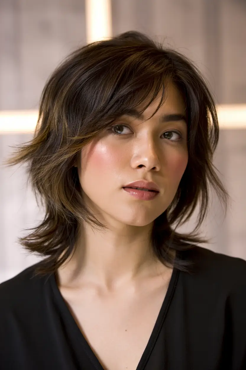 Butterfly Haircut 2026 Feathered Shag Layers with Playful Texture