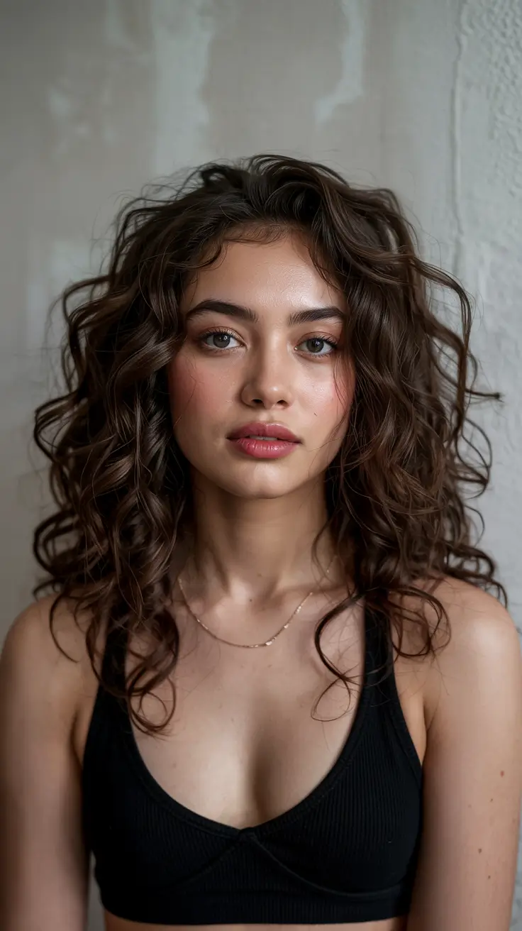 Butterfly Haircut 2026 Natural Curls with Modern Layering