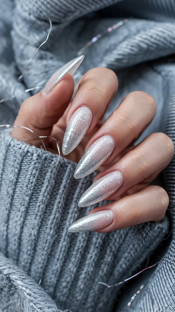 cat eye nails 2026 Snow Veil Shimmer