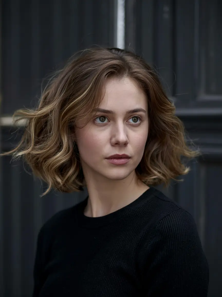 choppy bob haircuts 2026 Effortless Volume Bob