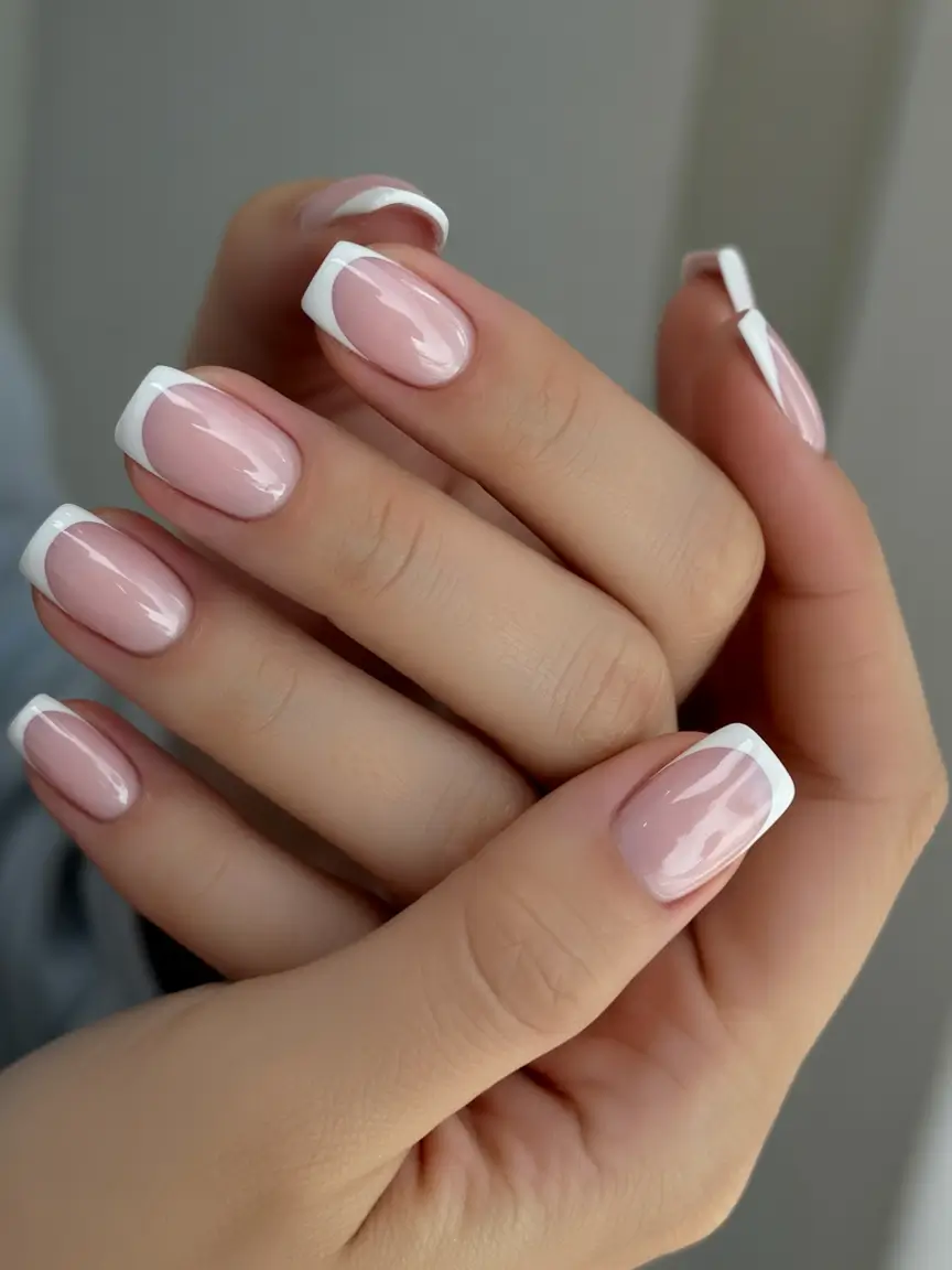classy nails 2026 Soft French Revival for the New Minimalist