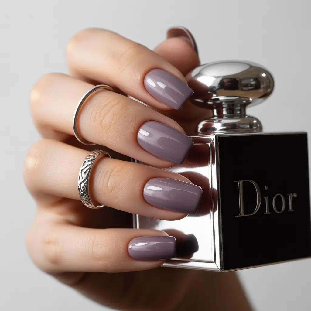 classy nails 2026 Mauve Luxe Opacity for Elevated Neutrals