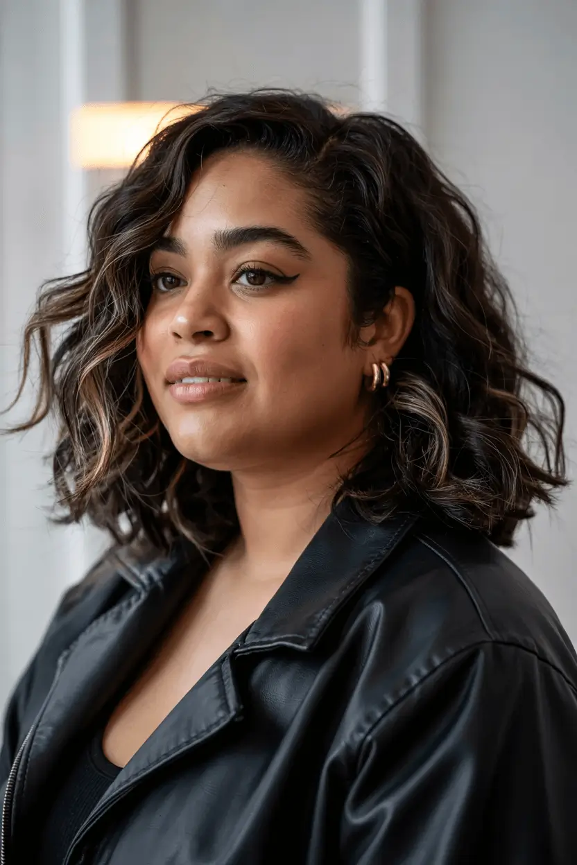 fat face haircuts curly hair Curly Confidence with Layered Definition