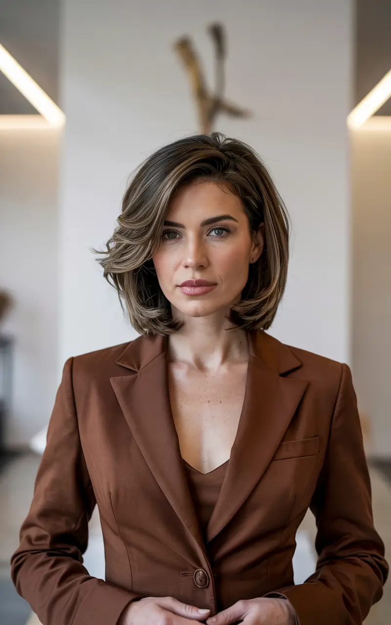 haircuts inspo 2026 Elegant Contour Bob