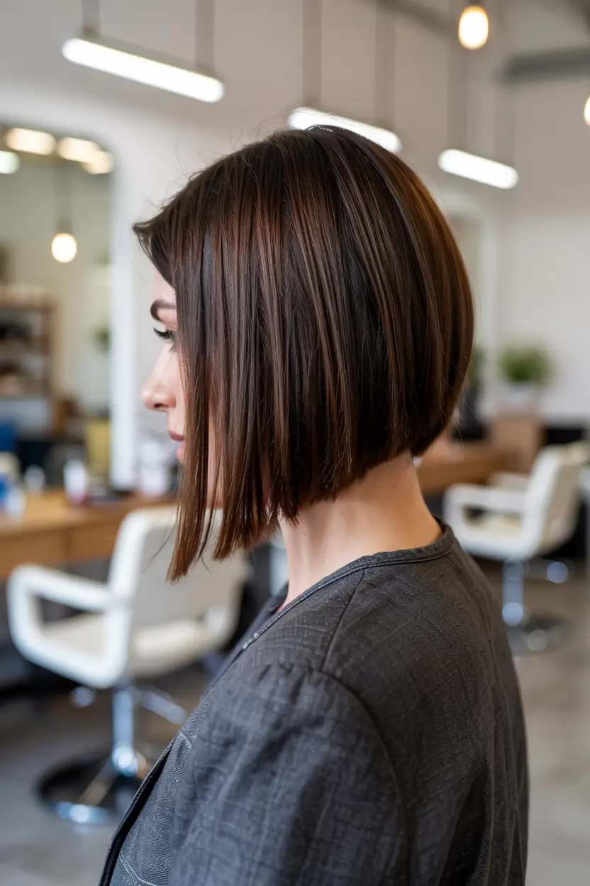 haircuts inspo 2026 Classic Sleek Blunt Bob