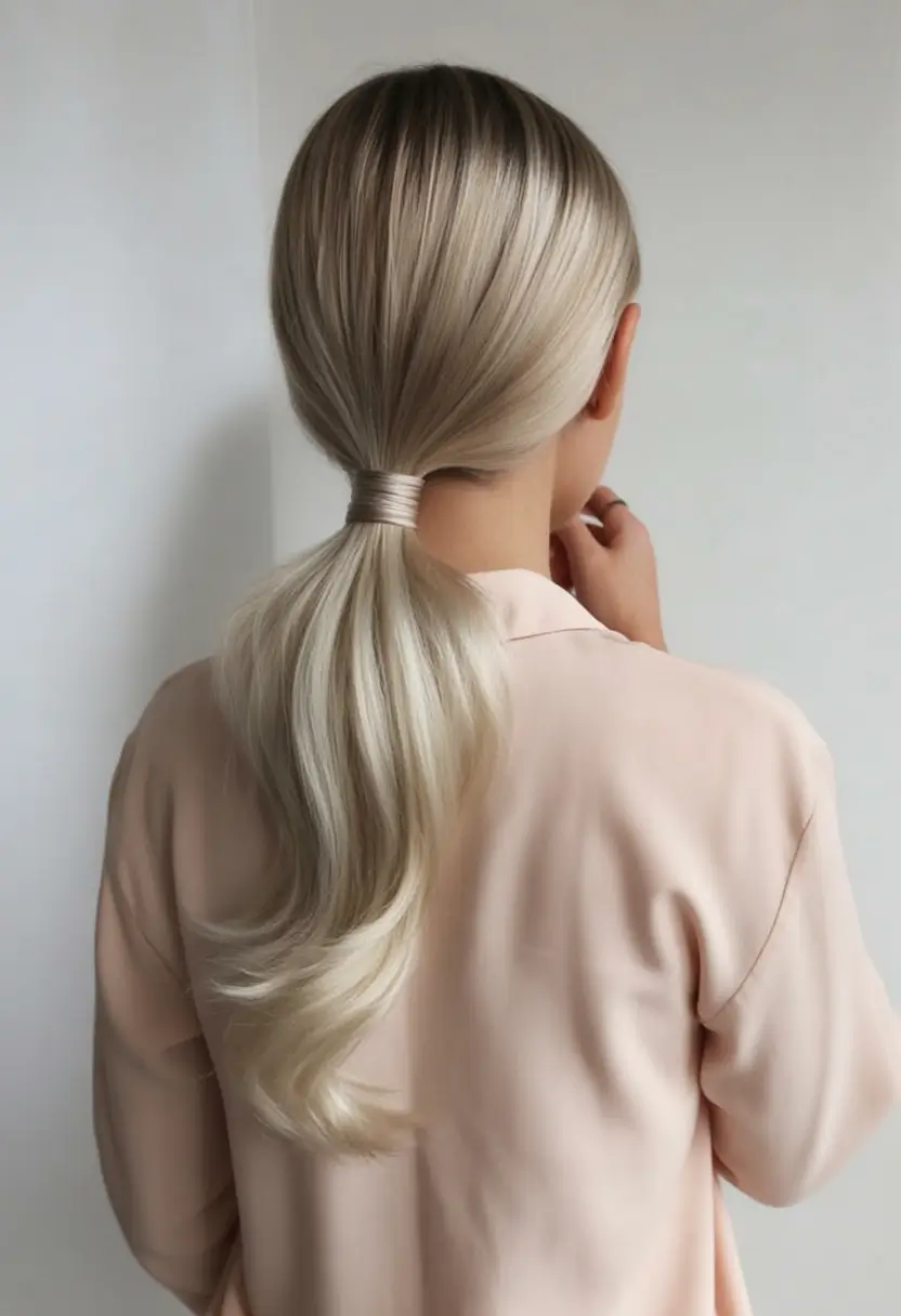 hairstyles ideas 2026 the sleek low ponytail