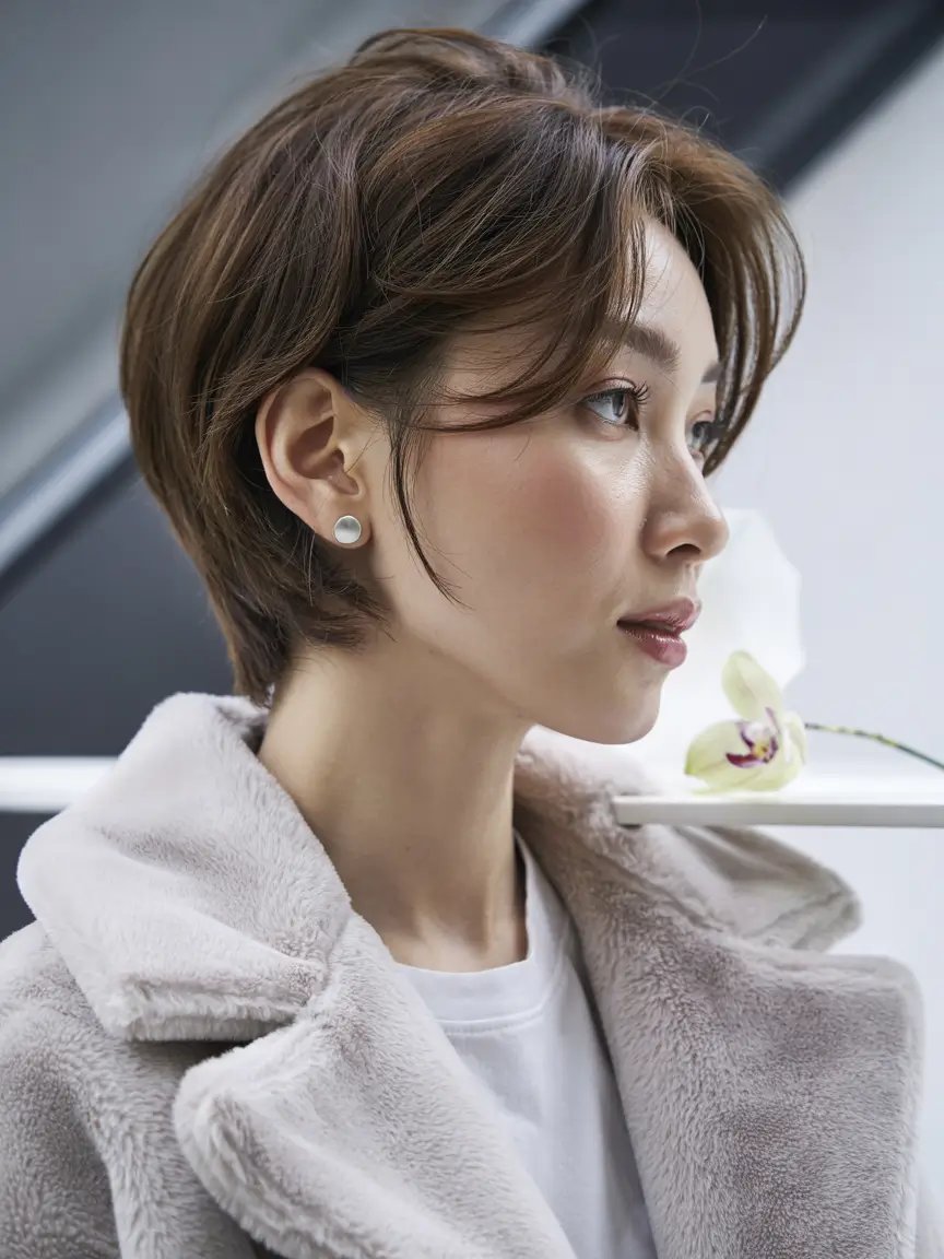 short haircuts for women Soft Korean Bob Charm
